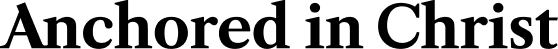 Anchored in Christ logo